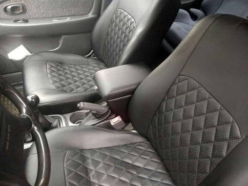 Подлокотник Kia Rio 2011-2017г Киа Рио Kia Spectra Спектра Oktavia A5 A7 экокожа фото 4