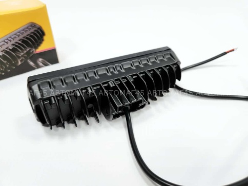 Ruzoom Светодиодная фара 6 линз ровная СТГ 2 режима 3000K 6000K 10-30V 30Вт 2000Lm 1шт гарант 3мес  фото 3