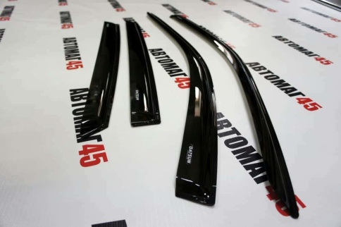 VAD  дефлекторы окон Datsun On-do Mi-do Датсун Он-До Ми-До седан хэтчбэк комплект 4шт    фото 3