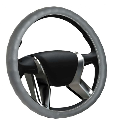 Senator Vermont оплетка руля Размер M натуральная кожа серая   фото 1