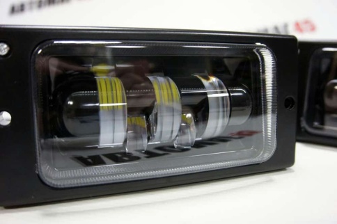 LTway  Фары противотуманные 5 линз ВАЗ 2110 2112 2113 2115 Нива Шевроле 40W 4000LM 2шт гарант 3 мес фото 4