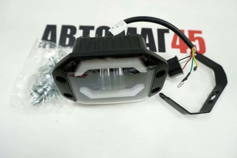 C2R Светодиодная фара вставная 2 линзы ближний + 2 линзы дальний  6500K 2200Lm 1шт гарант 3мес G0117 фото 2