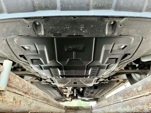 Защита картера и КПП крепеж сталь Hyundai Santa Fe 2020г Hyundai Tucson 2021г Kia Sorento 20г дизель фото 3