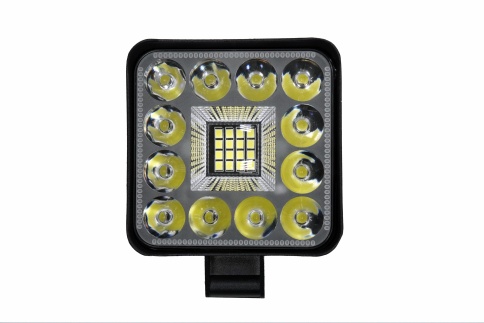 Ruzoom UZ-003  фара светодиодная 6000К 800Lm 12V  квадратная 18Вт дальний свет 1шт гарантия 1 мес фото 1
