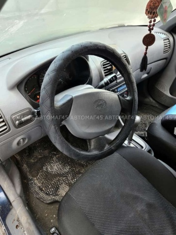 C2R  оплетка руля кожа черная двойной ромб черная нитка размер 37-39см М С504B   фото 1