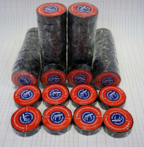 Terminator  изолента 19ммх20м морозостойкая блестящая черная    фото 2