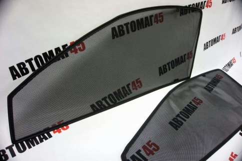 TLT  каркасные шторки на магнитах Toyota Corolla Королла 2006-2013г кузов 150 передние 2шт стандарт фото 3