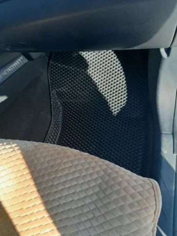 BORATEX  коврики в салон 3D EVA Mitsubishi Outlander XL 7-12г 3 пок-е 12-22г черн рис ромб компл 5шт фото 5