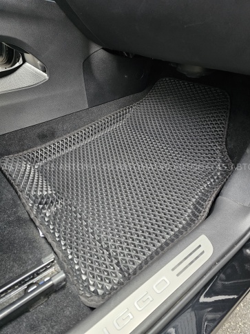 BORATEX  коврики в салон 3D EVA ЭВА Chery Tiggo 7Pro 7Pro Max 7L Tenet T7 черные ромб компл 5шт фото 4