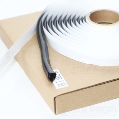 Koito  лента для ремонта фар черный лента 8мм х 4м    фото 2