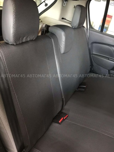 Авточехлы  Нива Шевроле Niva 2014-2020г Нива Travel с 2020г жаккард серый A-10  фото 2