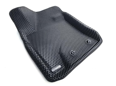 Euromat  коврики в салон 3D EVA ЭВА Toyota LC 200 2007-2012г Lexus LX 570 2007-2012г С6 комплект 3шт фото 3