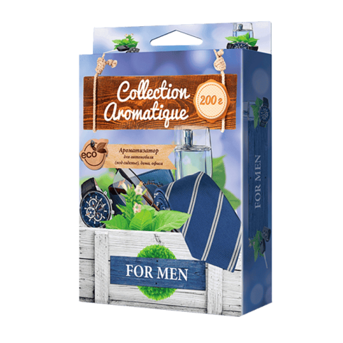 Collection  ароматизатор под сиденье FOR MEN 200гр    фото 1