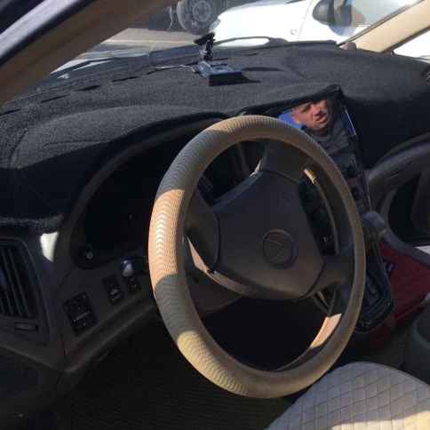 Накидка на панель Lexus Лексус RX 300 XU10 2000-2003г левый руль карпет  фото 5