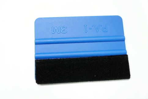 Ракель для тонировки с фетром пластик 10см S088 S022    фото 2