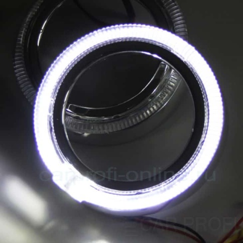 Carprofi  маска для билинзы 3.0"LED CREE RING    фото 5