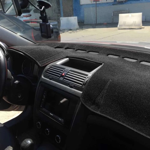 Накидка на панель Skoda Octavia A5 Шкода Октавиа А5 2004-2013г карпет Maximal фото 4