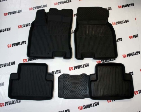 Коврики  в салон Nissan Qashqai 2007-2014г комплект 4шт фото 5
