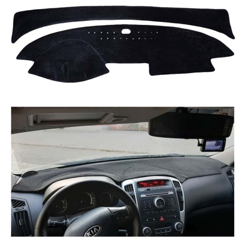 Накидка на панель Kia Ceed Киа Сид кузов ED 2006-2012г карпет  фото 1