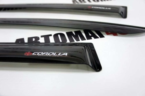 VAD  дефлекторы окон Toyota Corolla Тойота Королла седан 2000-2006г комплект 4шт    фото 2
