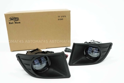 SALMAN  Фары п/туманные Toyota Land Cruiser Prado J120 02-09г LED 50W 4800LM 6000K 2шт гарантия 6мес фото 1