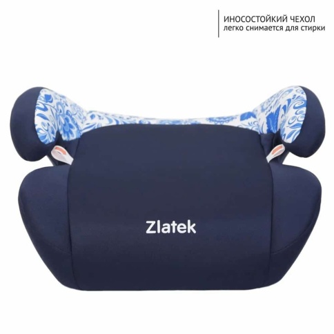 ZLATEK  автокресло бустер подушка для детей группа 3 от 22-36 кг от 6-12 лет этно    фото 3