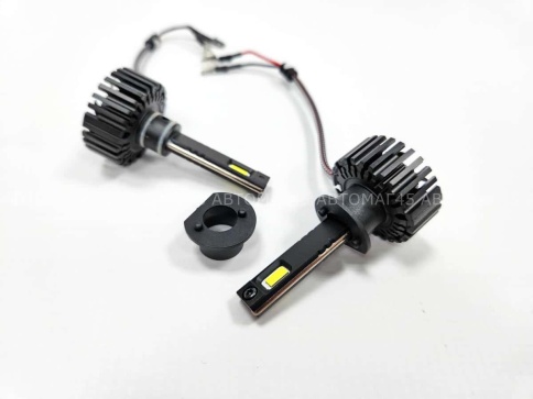 Ruzoom T09 лампы для груз.авто LED 2шт H1 24-28В 90W 5500K 9000Lm  с обманкой гарантия 6мес    фото 3