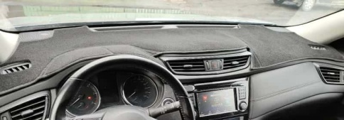 Накидка на панель Nissan X-Trail Ниссан Х-Трейл с 2014г кузов T32 карпет Maximal фото 2