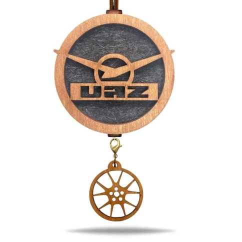 Aroma Bar Ароматизатор подвесной UAZ коричневый фото 1