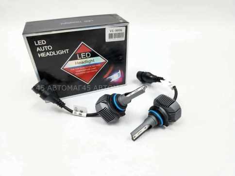 C2R V1 чип CSP LED 2шт HB4 9006 12В 6000К 2000Lm гарантия 4мес    фото 2