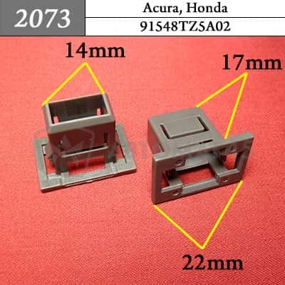 2073 Клипса пистон для Acura Honda фото 1