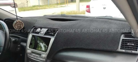 Накидка на панель Toyota Camry Тойота Камри V40 2006-2011г карпет  фото 7