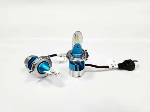 C2R MI2 чип CSP LED 2шт H4 26В 6500К 2000Lm гарантия 4мес    фото 4