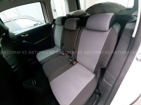 Авточехлы  Skoda Yeti Шкода Йети Skoda Roomster Румстер жаккард серый Ижевск   фото 3