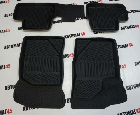 Коврики  в салон Лада Granta Гранта Лада Kalina Калина Datsun On-Do Mi-Do комплект 4шт    фото 1