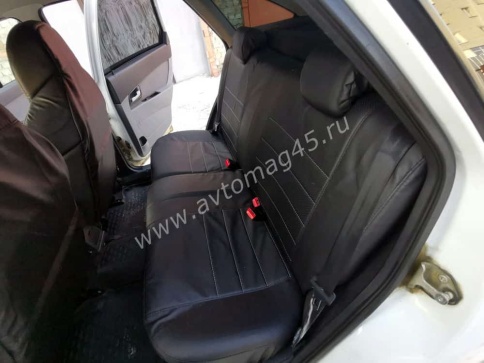 Экстрим  чехлы универсальные экокожа черный черный комплект    фото 12