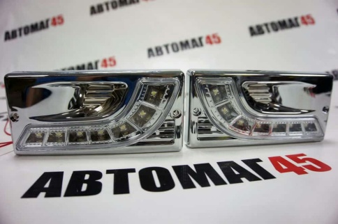 Torino  фары противотуманные ВАЗ 2110 2112 2113 2114 2115 светодиодные 2шт    фото 1
