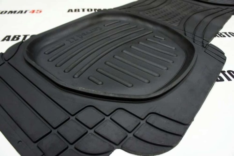 Carved I.I  коврик резиновый универ задний сплошной пол    фото 4