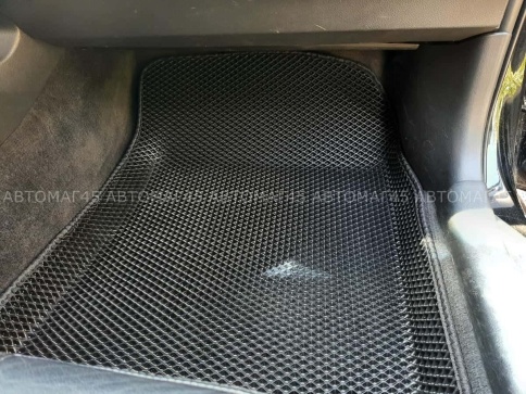 BORATEX  коврики в салон 3D EVA ЭВА Toyota Camry V40 06-11г V50 V55 11-18г черные рис ромб компл 5шт фото 3