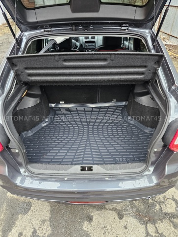 Rezkon коврик в багажник пластик Lada 2191 Granta Лада Гранта лифтбэк 2013-2026г   фото 6