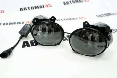 C2R  Фары п/туманные 7 линз Лада Калина Гранта Ларгус LED 50W 5000LM 2шт гарантия 3 мес фото 1