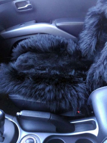 Автоцентр Накидки  комбинированные черный 140x50см 2шт  фото 6