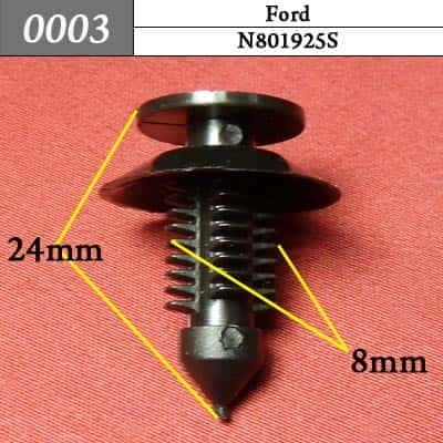 0003 Клипса пистон для Ford фото 1