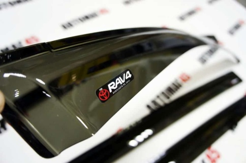 VAD  дефлекторы окон Toyota RAV4 XA40 Тойота РАВ4 ХА40 2013-2019г комплект 4шт    фото 2