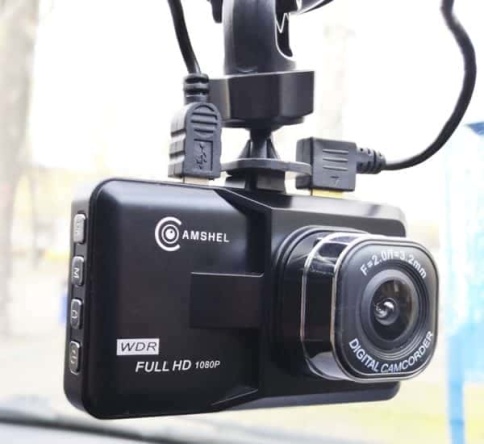 Camshel DVR 210 видеорегистратор с камерой заднего вида Full HD G-сенсор 7,5см угол 140 гарант 12мес фото 3