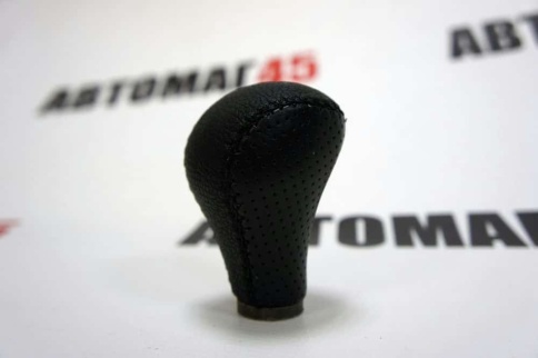 Ручка КПП  универсальная экокожа черная 7,5см    фото 2