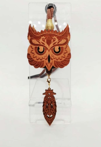 Aroma Bar Ароматизатор подвесной Сова Резная фото 1