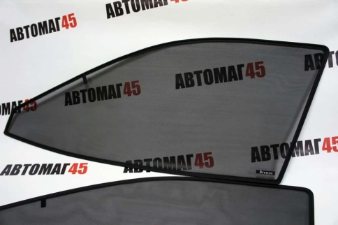 BRENZO  каркасные шторки на магнитах Toyota Camry Камри V50-V55 11-18г премиум сетка передн 2шт 15% фото 2