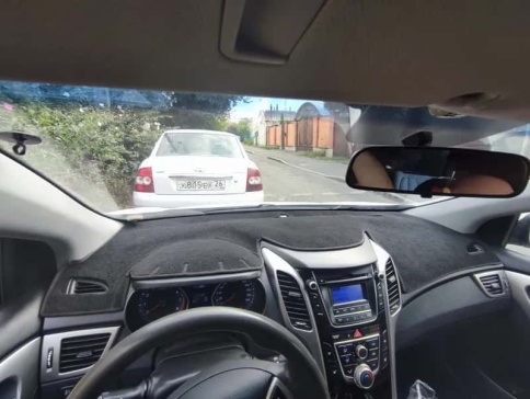 Накидка на панель Hyundai Elantra Хендай Элантра 2010-2016г кузов MD карпет  фото 2