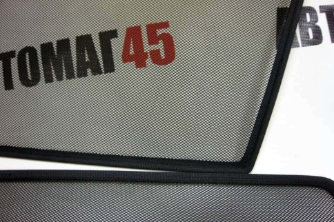 BRENZO  каркасные шторки на магнитах Toyota Rav4 XA30 2006-2012г стандарт сетка передние 2шт 10% фото 4